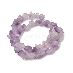 Natürlichen Amethyst Perlen Stränge&nbsp;G-O173-010B-01