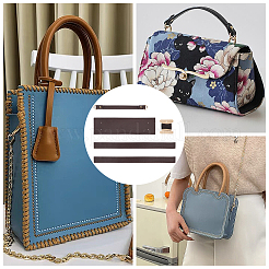 Taschenboden und Griffe aus Leder&nbsp;FIND-WH0101-01