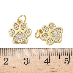Pendentifs avec zircon cubiques à micro-pavés en laiton&nbsp;KK-L243-23G