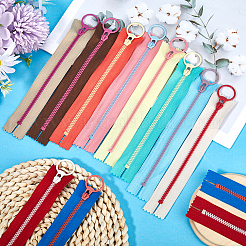 Cerniere in poliestere 20 pz 10 colori n. 3 per accessori di abbigliamento&nbsp;FIND-GF0006-28