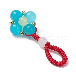 Hängende Ornamente aus Nylonfaden&nbsp;HJEW-JM03148-04