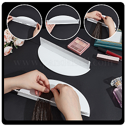Expositores de extensiones de cabello acrílico&nbsp;AJEW-WH0695-217B