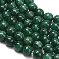 Fili di perline fuchsite naturali&nbsp;G-L661-B01-10mm-B