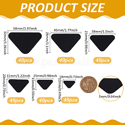 4 Set dreieckige Puppennase aus Filz&nbsp;FIND-FG0004-14