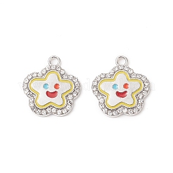 Pendentifs d'émail en alliage&nbsp;FIND-A029-04P-02