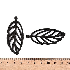 Natürliche Anhänger aus Pappelholz&nbsp;WOOD-N016-22A