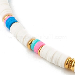 Collares de cuentas de heishi de arcilla polimérica&nbsp;NJEW-JN03504-05