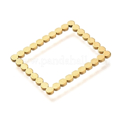 Ionenplattierung (IP) 201 Edelstahl Verbindungsring&nbsp;STAS-I313-02F-G