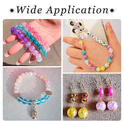 DIY-Set zur Herstellung von Stretch-Armbändern aus runden Acrylperlen&nbsp;DIY-TA0009-87