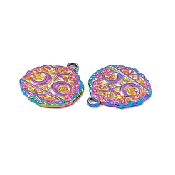 Pendentifs en acier inoxydable 304 avec placage ionique (IP)&nbsp;STAS-B031-28R