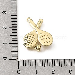 Pendentifs en laiton zircon cubique transparent&nbsp;KK-K427-23G
