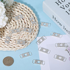 20 Stück Legierung Kristallglas Strass Verbindungsstück Charms&nbsp;FIND-CA0009-23A