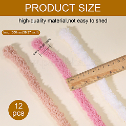 DIY Plüsch-Chenille-Stick mit Plastikaugen und -nasen-Sets&nbsp;DIY-WH0170-45