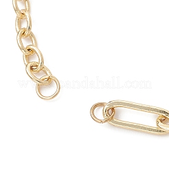 Herstellung von Armbändern aus verschiedenen Messingketten&nbsp;AJEW-JB01561