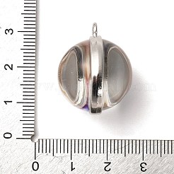 Colgantes de bolas de vidrio luminosas con tema de galaxia&nbsp;GLAA-D021-01P-08
