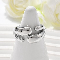 Manschettenringe aus Edelstahl 304 für Damen&nbsp;RJEW-A063-01F-P