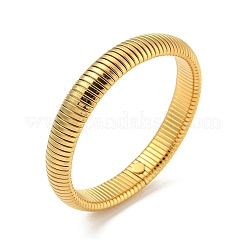 Bracelet chaîne serpent plate en acier inoxydable 304&nbsp;BJEW-B076-01G