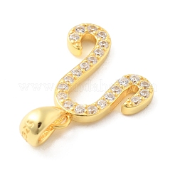 925 pendente in argento sterling con micro pavé di zirconi trasparenti&nbsp;LS-STER-Z012-06G-01