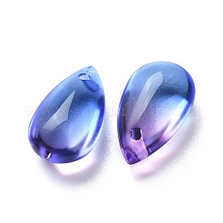Breloques en verre transparent&nbsp;X-GLAA-O017-01H