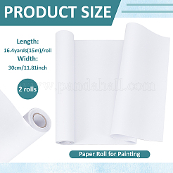 Papierrolle zum Malen&nbsp;DIY-WH0349-517B