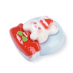 Weihnachtsthema Harzcabochons&nbsp;RESI-H162-09C