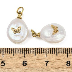 Natürliche Keshi Perlen Anhänger&nbsp;STAS-Z136-01G-01