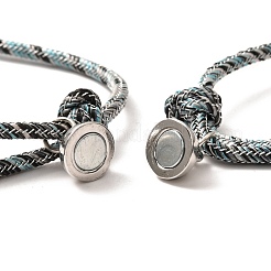 Bracelets réglables en fil de nylon&nbsp;BJEW-G634-01