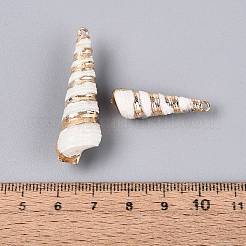 Colgantes de concha natural galvanizados&nbsp;BSHE-Q020-06