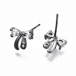 Clous d'oreilles en laiton&nbsp;KK-T062-43B-NF