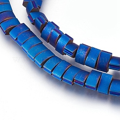 Chapelets de perles en hématite synthétique sans magnétique&nbsp;G-I208-16F-G