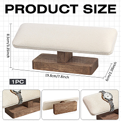 Espositori per braccialetti con barra a T in velluto con base in legno&nbsp;BDIS-WH0010-11A