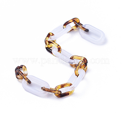 Handgefertigte Acryl Figaro Ketten&nbsp;AJEW-JB00596-05