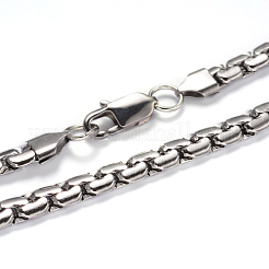 Collane e bracciali a catena in acciaio inossidabile 304 anti-ossidazione set di gioielli&nbsp;SJEW-K029-P