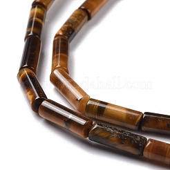 Natürlichen Tigerauge Perlen Stränge&nbsp;G-D464-04