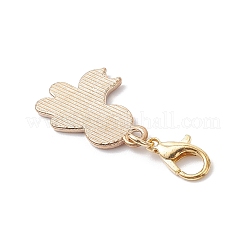 Pendentifs décoratifs en alliage émaillé représentant un astronaute&nbsp;HJEW-JM04117