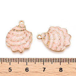 Emaille-Anhänger mit Zahnstangenbeschichtung&nbsp;ENAM-Q449-12G-03
