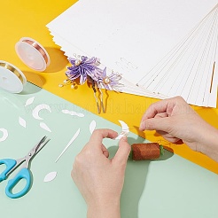 32 stücke 16 arten papier alte haarnadel für diy werkzeug material&nbsp;DIY-PH0023-46