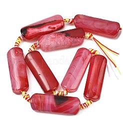 Naturali giallo agata fili di perline&nbsp;G-H342-B05-01