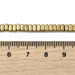 Galvanisierte synthetische nichtmagnetische Hämatitperlenstränge&nbsp;G-H327-F01-01