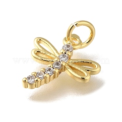 Cremagliera placcatura micro ottone spianare pendenti zirconi&nbsp;KK-K373-13G