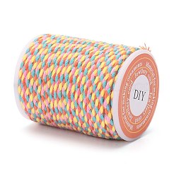Cordon en polycoton à 4 brin avec fil métallique&nbsp;OCOR-Z003-D11