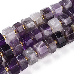 Natürlichen Amethyst Perlen Stränge&nbsp;G-T140-28