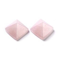 Rosa naturale cabochon di quarzo&nbsp;X-G-G759-Y06