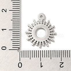 Anlaufgeschützte Anhänger aus 304er Edelstahl&nbsp;STAS-G312-01P