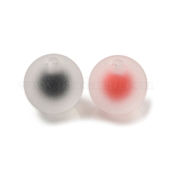 Transparent gefrostetem Acryl-Perlen&nbsp;MACR-M026-06