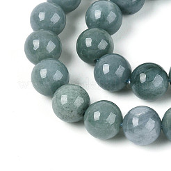 Natürliche jadeite Perlen Stränge&nbsp;G-N353-07C-01