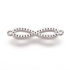 Links cubici zirconia in ottone &nbsp;ZIRC-K070-11P