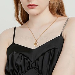 Kette mit Lebensbaum-Anhänger aus klarem Zirkonia&nbsp;JN1048A