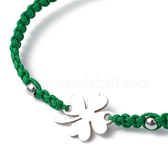Geflochtene verstellbare Armbänder aus Nylonschnur&nbsp;BJEW-JB11597-05