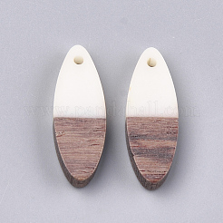 Colgantes de resina & madera&nbsp;X-RESI-S358-18D